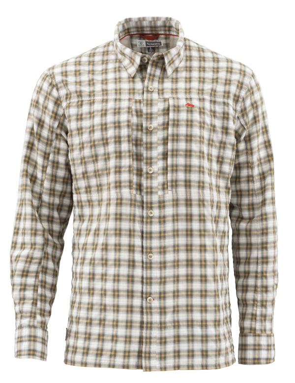 Simms Bugstopper LS Shirt Cork Plaid Simms Bugstopper LS Shirt Cork Plaid